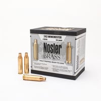 Nosler Unprimed Brass Rifle Cartridge Cases 50/ct .243 Win | 054041101059